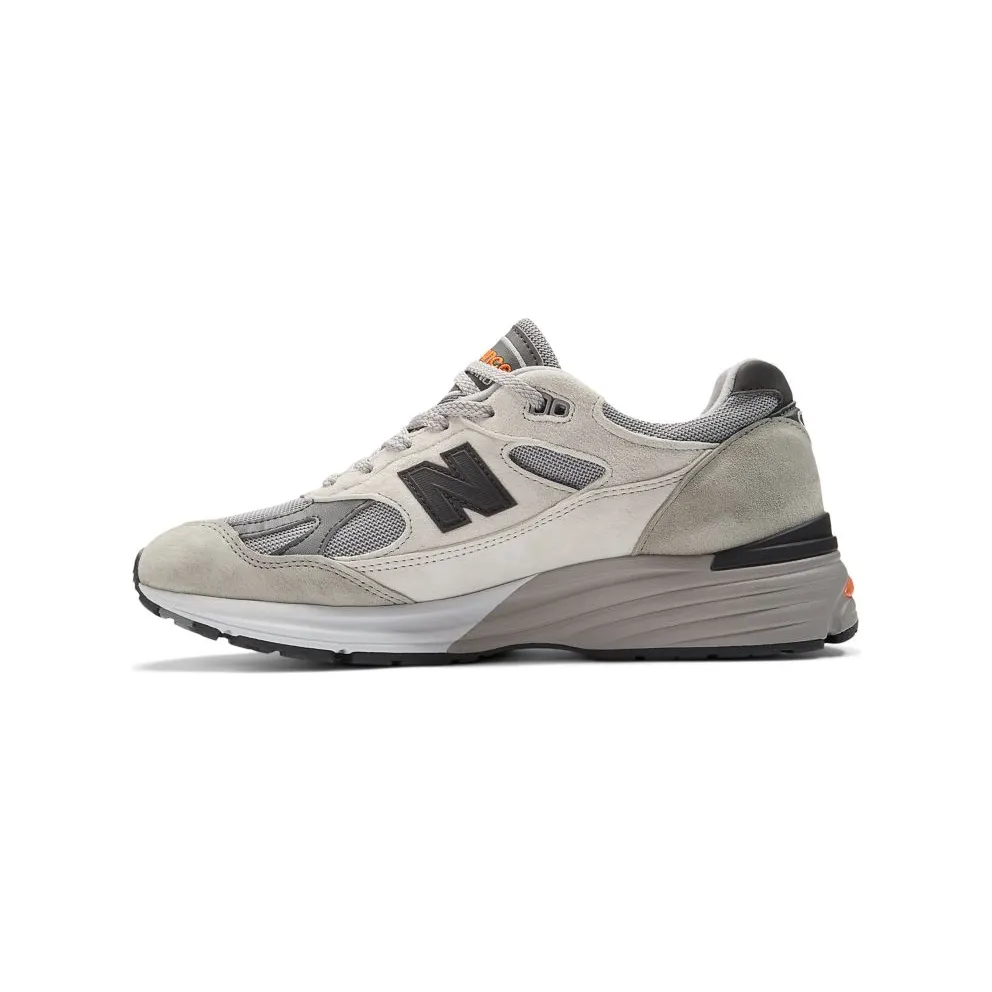 New Balance 991v2 MiUK Pelican Grey Orange (U991BS2)