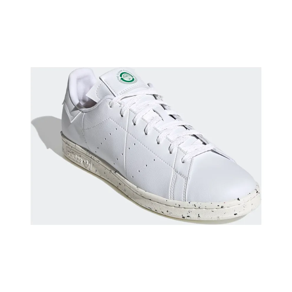 adidas Stan Smith Clean Classics White Cloud White/Off White/Green (FV0534)