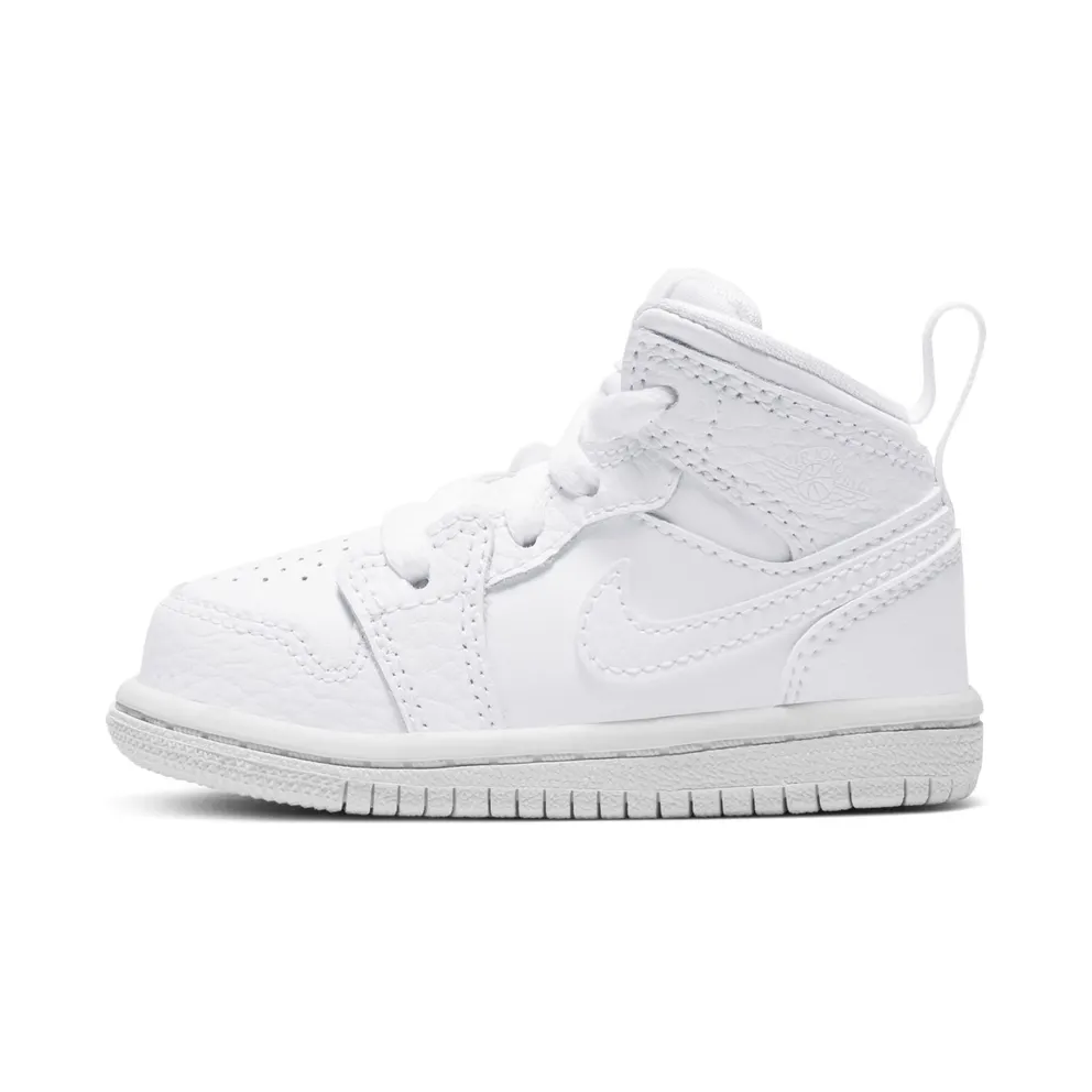 Jordan 1 Mid Baby& Toddler White (640735-130)
