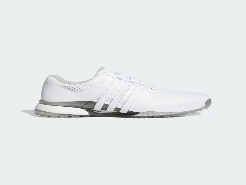 adidas Tour360 25 Spikeless Golf Cloud White Silver Metallic (IH0935)