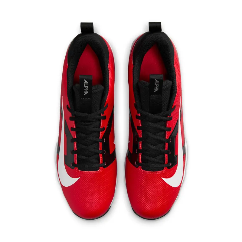 Nike Alpha Menace 4 Shark University Red Metallic Silver Team Red White (FN0028-600)