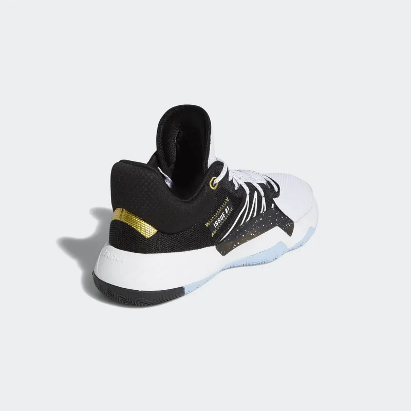 adidas D.O.N. Issue #1 White Black Gold Metallic Cloud White/Core Black/Gold Metallic (EG5670)