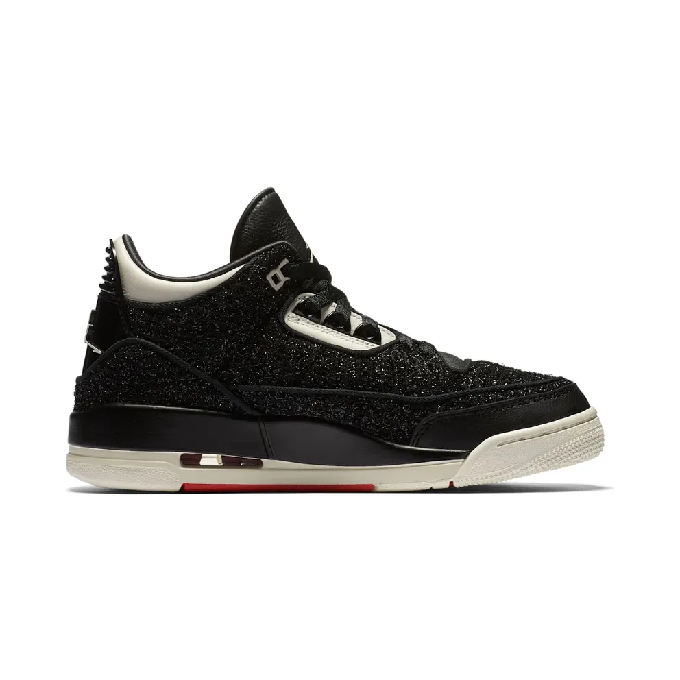 Jordan 3 Retro AWOK Vogue Black (W) Black/Sail (BQ3195-001)