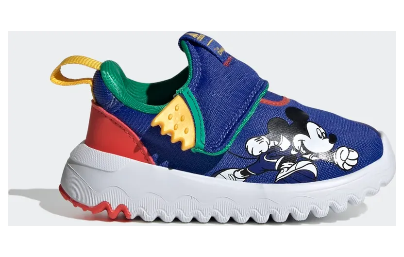 adidas x Disney Suru365 Mickey Slip-on Semi Lucid Blue / Cloud White / Bright Red (HQ2057)