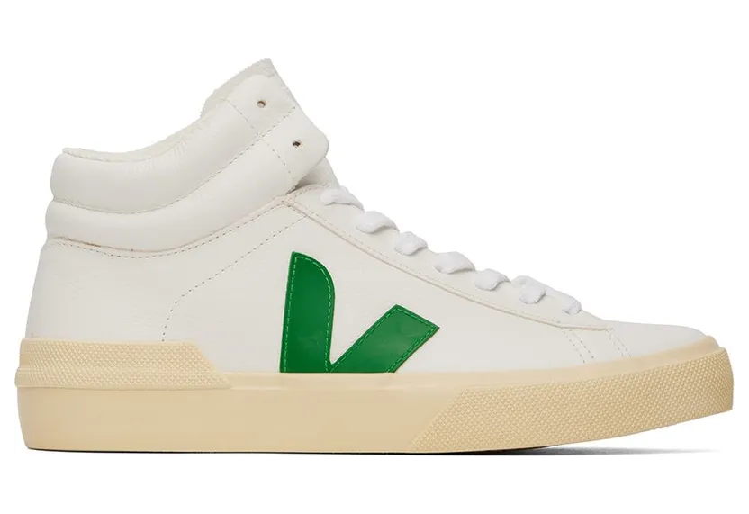 Veja White & Green Minotaur High EXTRA-WHITE_EMERAUDE (TR0502944)