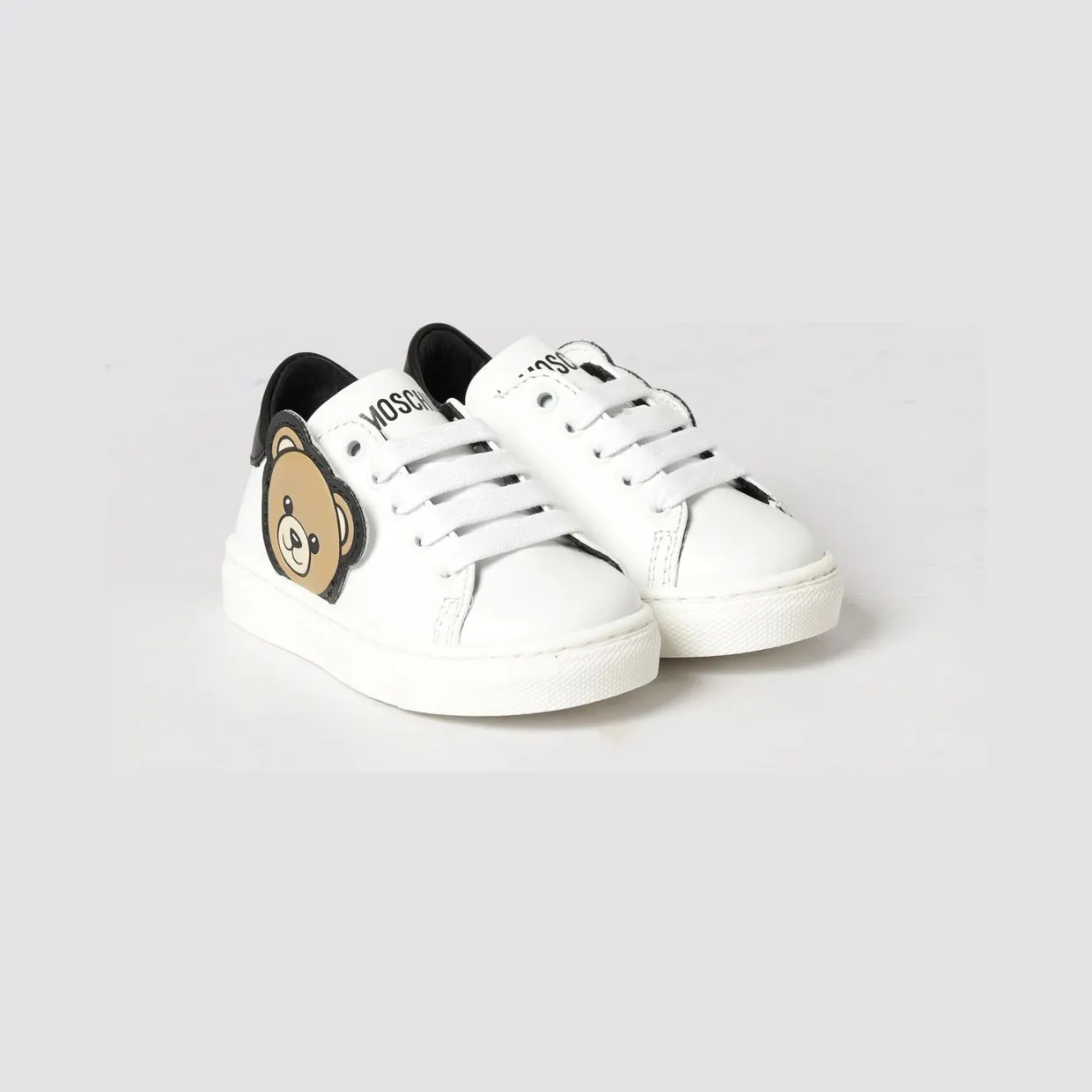Moschino Teddy Leather Sneakers White (8294804)
