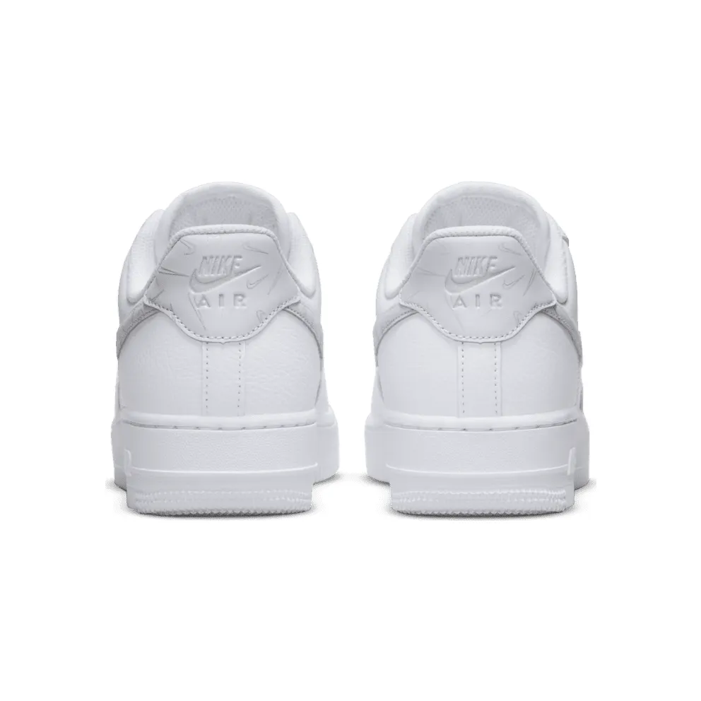 Nike Air Force 1 ’07 Mini Swooshes White Sail Metallic Silver Pure Platinum (W) (DV2237-100)