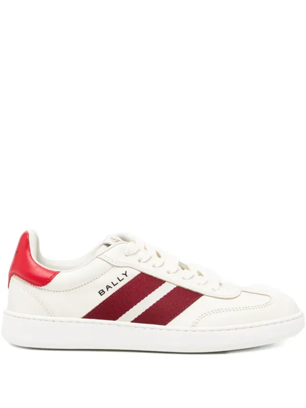 Bally Gestreepte sneakers – Beige (WK00CRVT013)