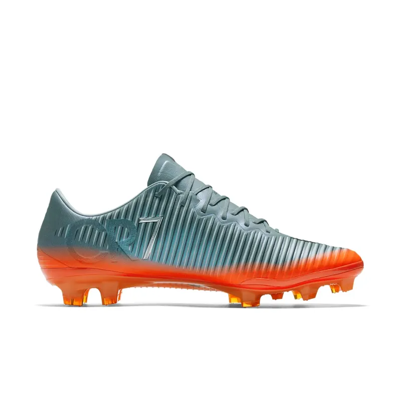 Nike Mercurial Vapor XI CR7 FG Forged For Greatness Cool Grey/Wolf Grey-Total Crimson-Metallic Hematite (852514-001)