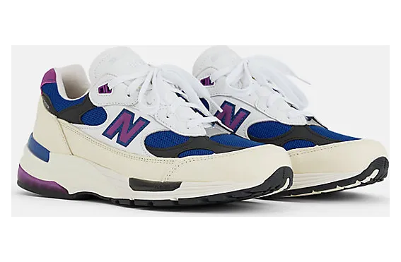 New Balance 992 “MiUSA White Royal Purple Fuchsia” (U99278L)