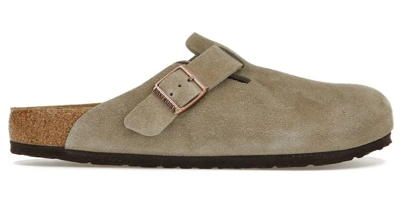 Birkenstock Boston BS Suede Taupe (0060461)