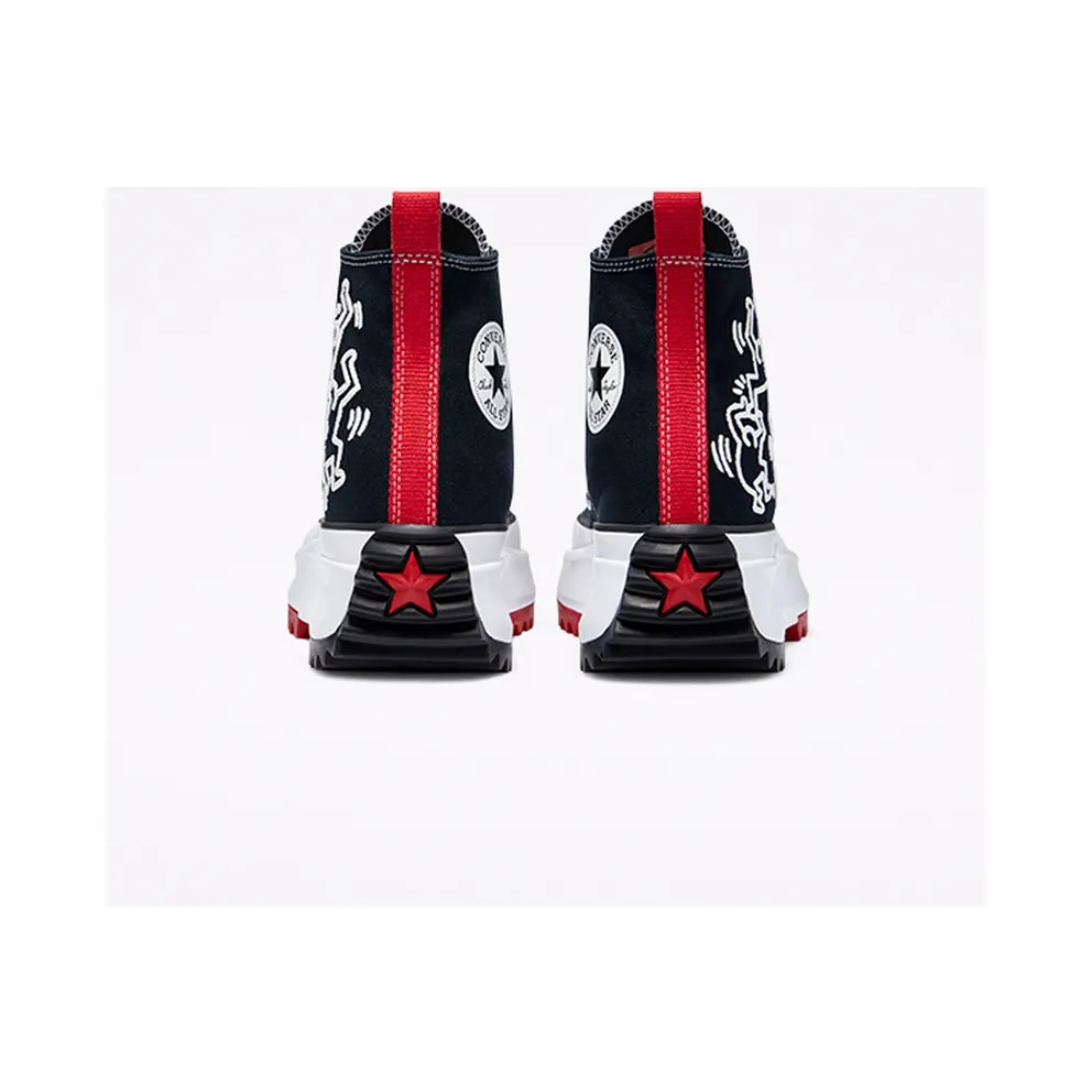 Converse Converse x Keith Haring Run Star Hike High Top Black/White/Red (171859C)