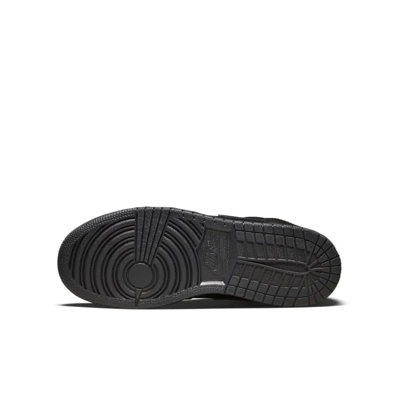 Jordan 1 Mid Triple Black (2015) (GS) (554725-030)