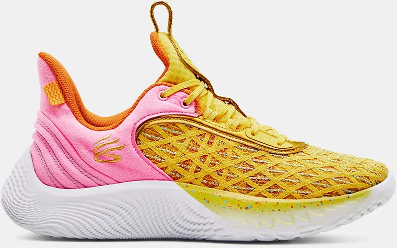 Under Armour nisex Basketball Shoes Curry Flow 9 Yellow (3024248-702)
