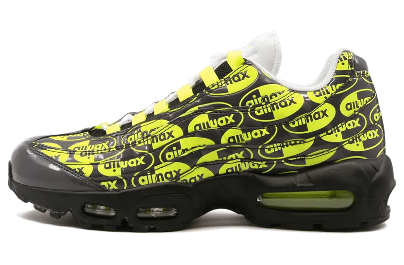 Nike Air Max 95 Premium ‘Volt’ Black/Volt-Ash-White (538416-019)