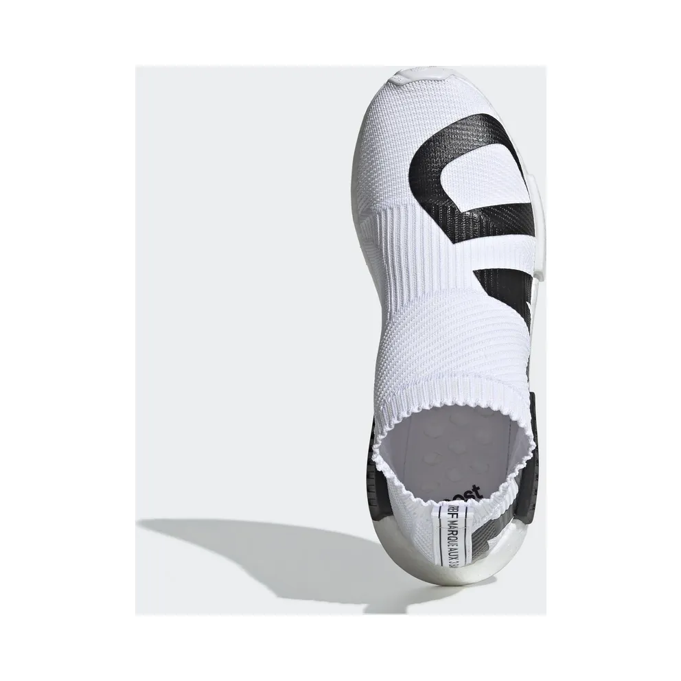 adidas NMD CS1 Bold Branding White Black Cloud White/Cloud White/Core Black (EG7538)