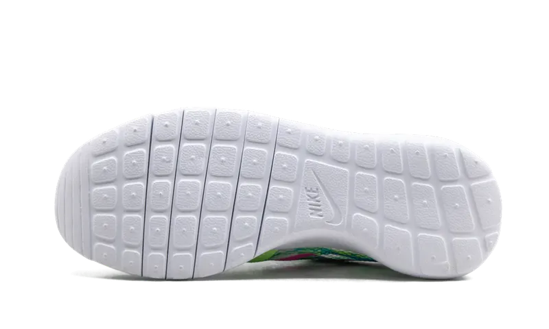 Nike Rosherun Flight Weight GS “WHITE/PINK POW-MENTA-FLSH LIME” (705486-101)