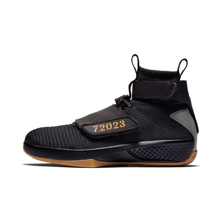 Jordan XX Flyknit R&B Melo “Black / Gum Light Brown” (BQ3271-001)