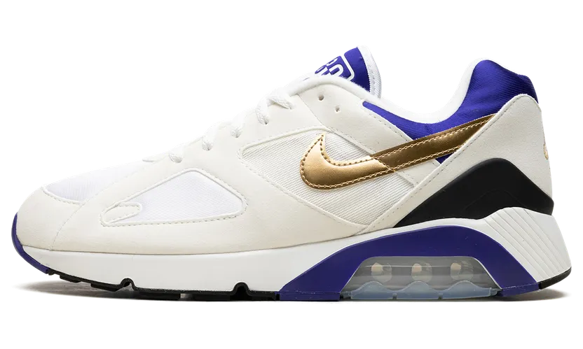 Nike Air 180 “Concord” (summit white / metallic gold / black) – FJ9259-101
