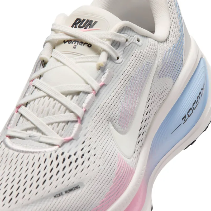 Nike Vomero Summit White / Medium Soft Pink / Metallic Silver (IR2985-121)