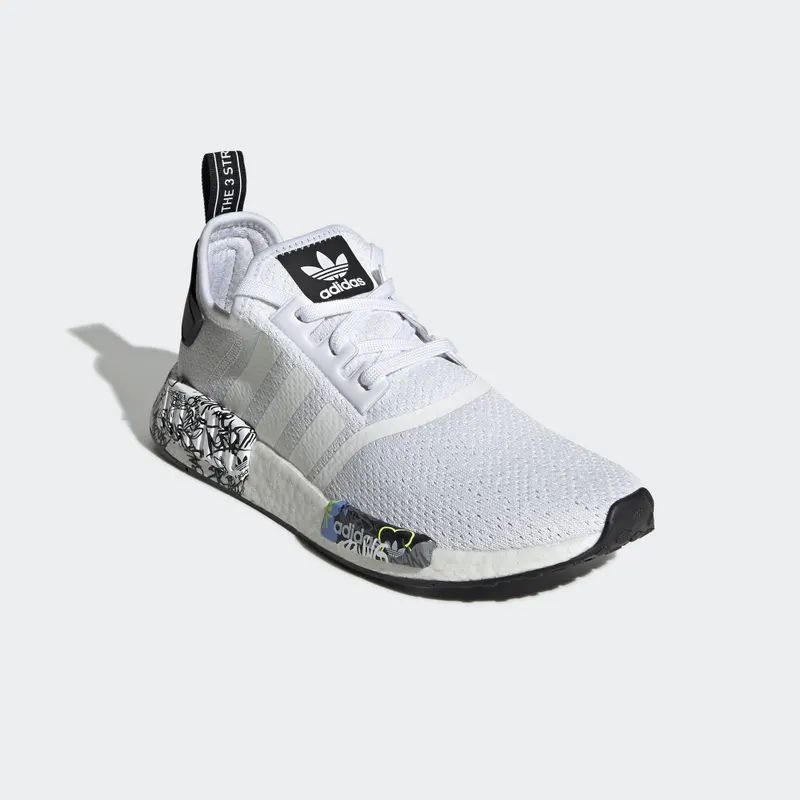 adidas NMD R1 Graffiti Plugs Cloud White/Core Black/Cloud White (EG7576)
