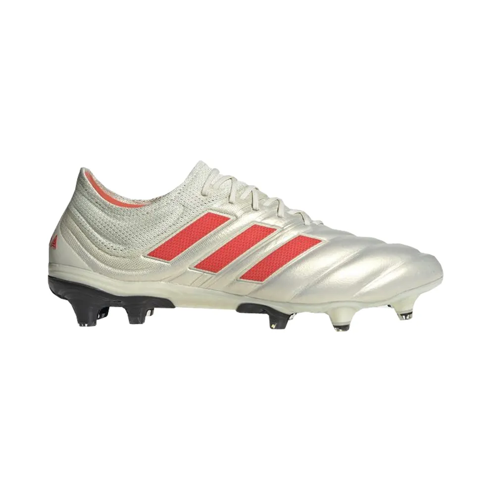 adidas Copa 19.1 Firm Ground Cleat Off White Solar Red (BB9185)