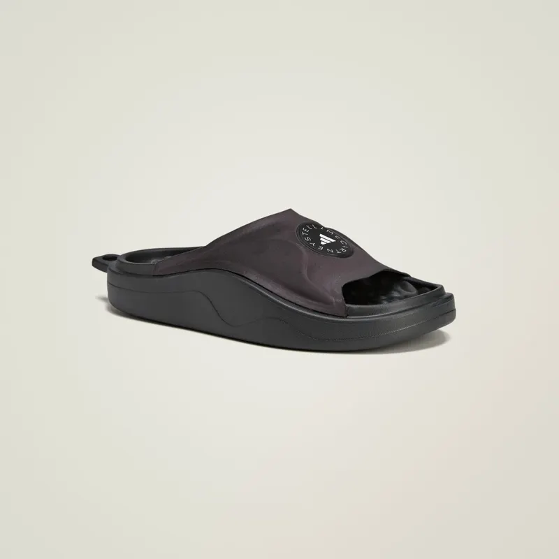Adidas adidas by Stella McCartney Slide Slides Core Black / Core Black / Core Black (JS0265)