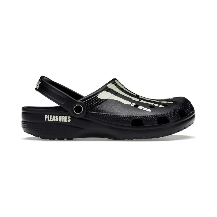 Crocs Classic Clog Pleasures Skeleton Black Glow (208267-001)