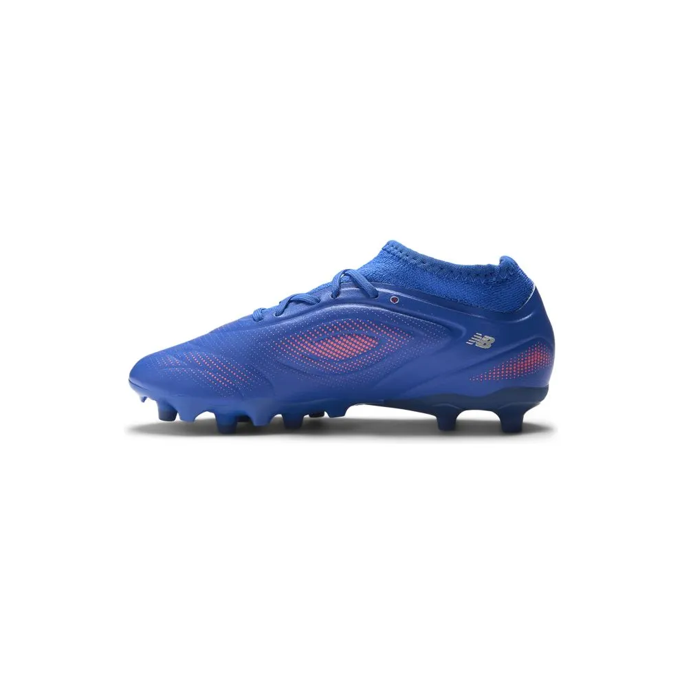 New Balance Tekela Team Low Laced FG V5 Blue Gemstone Energy Red Silver (SJT3FMP5)