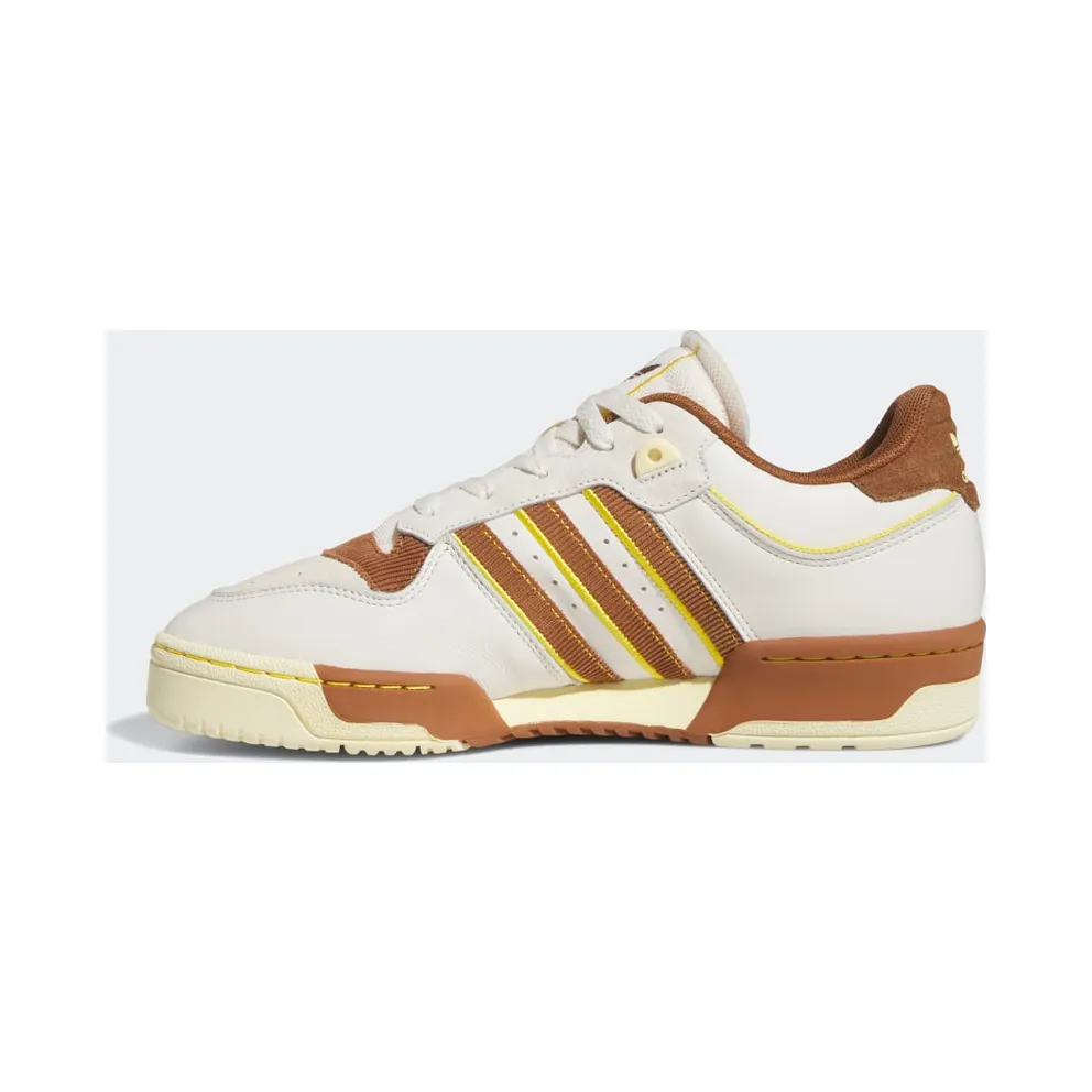 Adidas Rivalry Low 86 Chalk White / Wild Brown / Hazy Yellow (FZ6317)