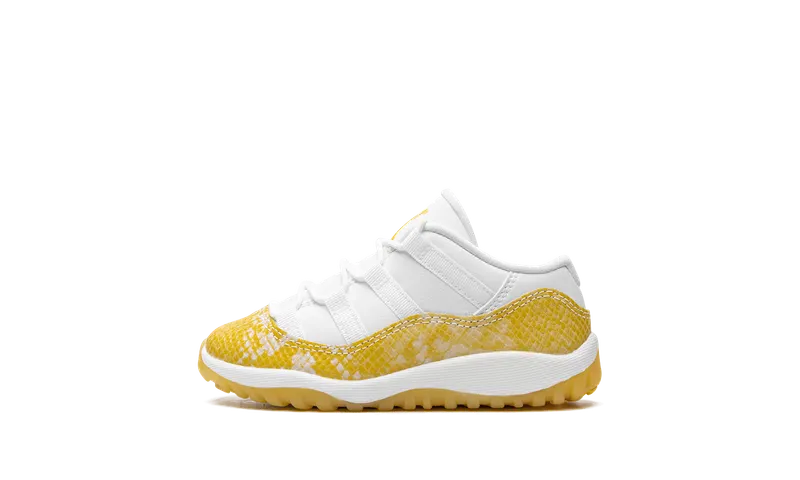 Air Jordan 11 Low TD “Yellow Snakeskin” (645107-107)