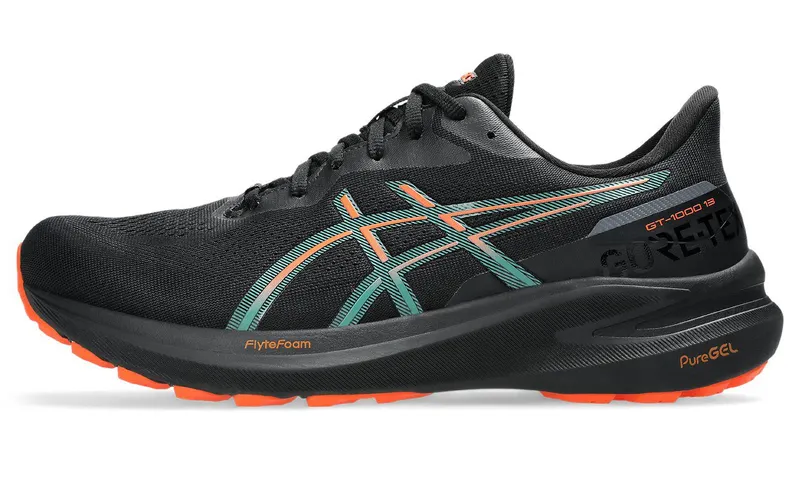 ASICS GT-1000 13 Gore-Tex Black Nova Orange (1011B857-002)