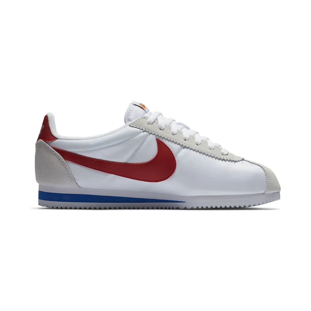 Nike Classic Cortez Premium Nylon Forrest Gump White/Varsity Red (876873-101)