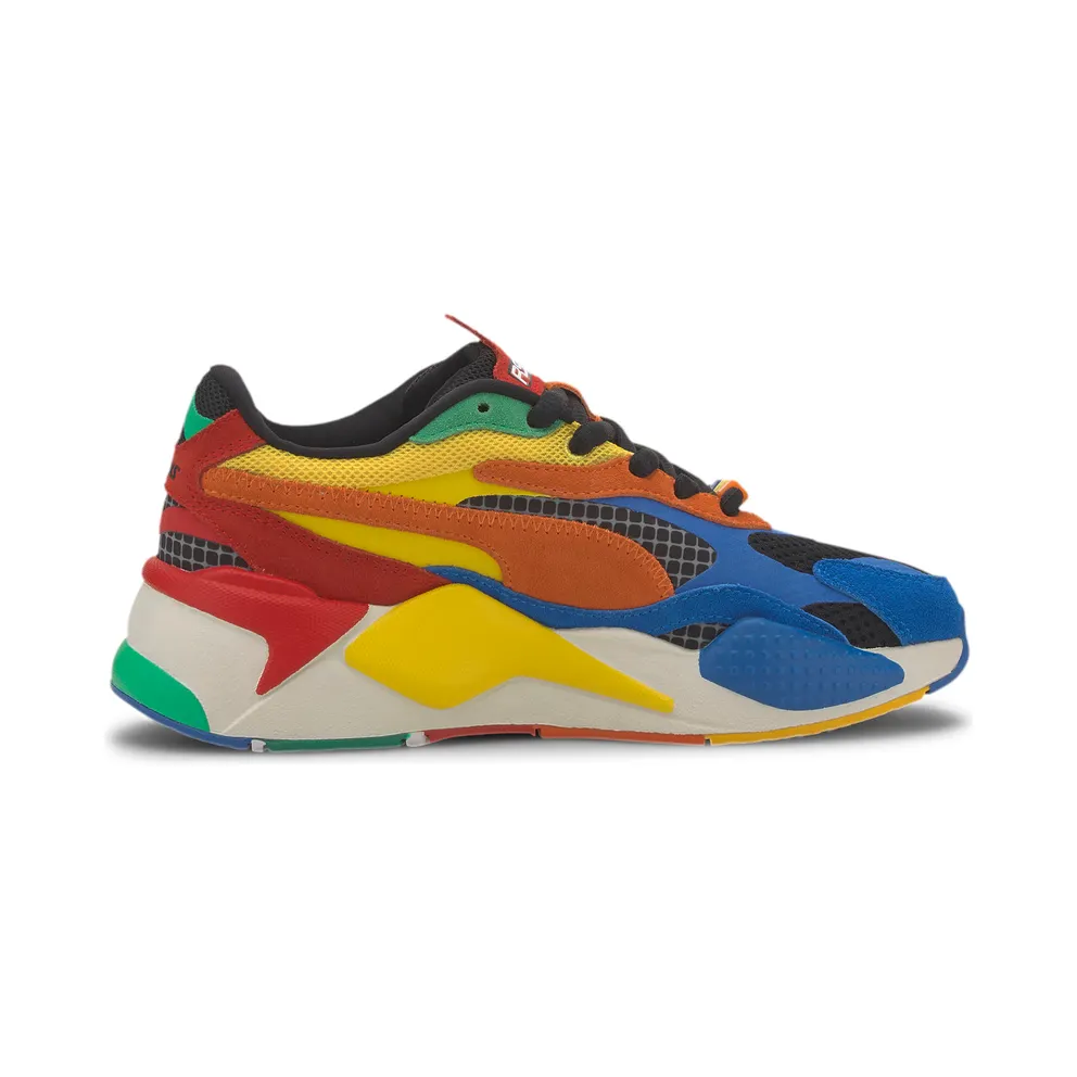 Puma RS-X3 Rubik’s Cube (GS) Palace Blue/High Risk Red (374028-01)