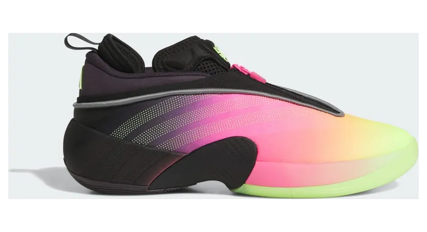 Adidas D.O.N. Issue 7 Aurora Black / Lucid Pink / Hi-Res Yellow (JR7697)