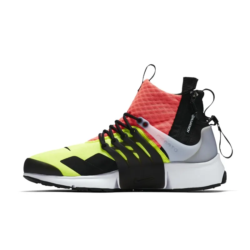 Nike Air Presto Acronym Volt White/Black-Hot Lava-Volt (844672-100)