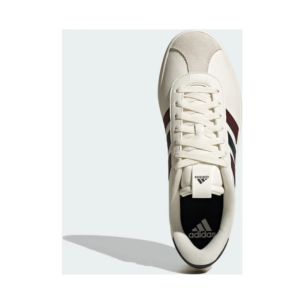 Adidas VL Court 3.0 Core White / Aurora Ruby / Aurora Ink (JI1755)