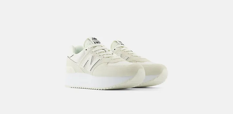 New Balance 574 Sea Salt Black (WL574ZBJ)