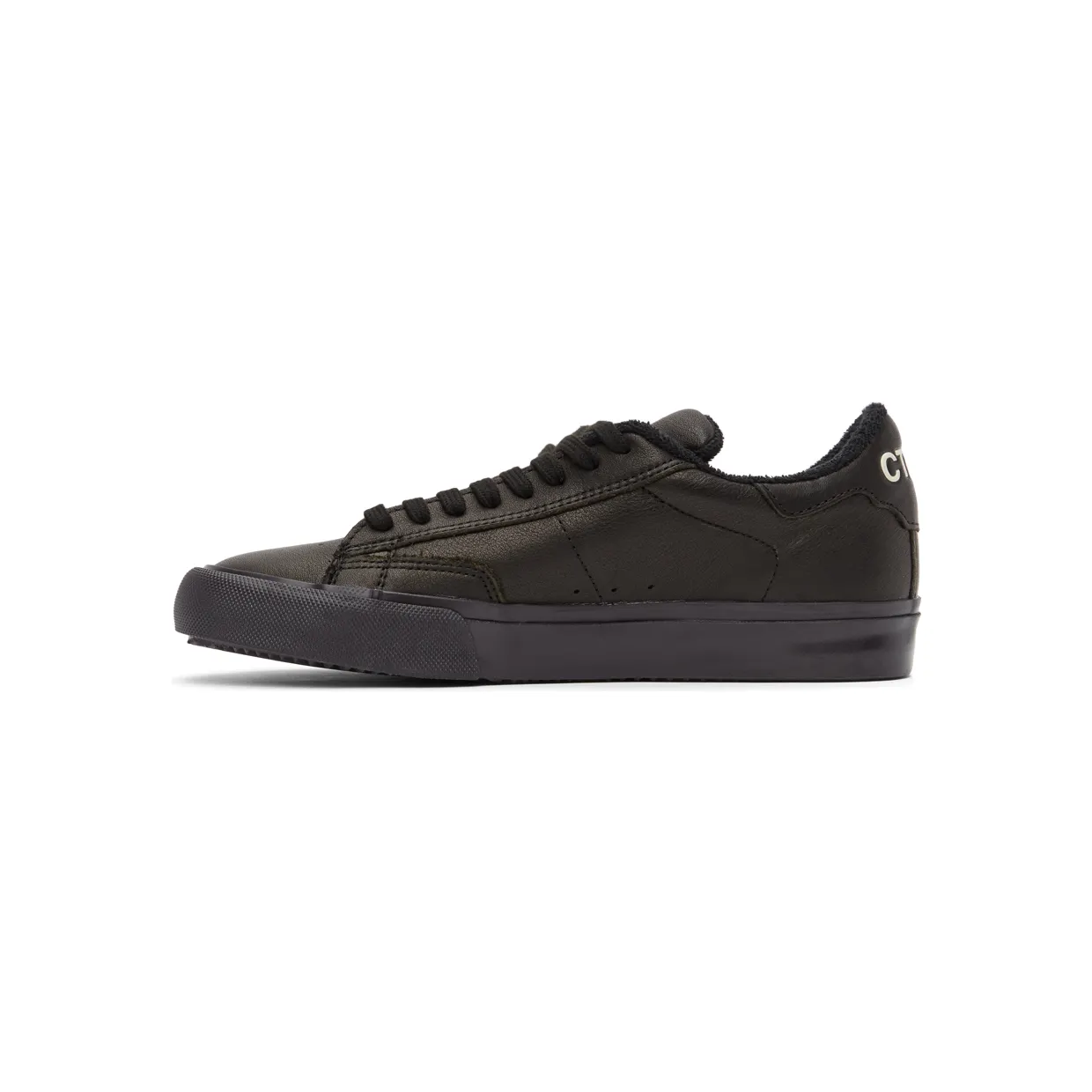Heron Preston Black Vulcanized Low Sneakers (HMIA017R21LEA0011001) (3)