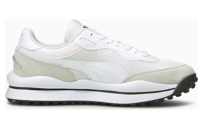 Puma Style Rider Clean Wit/Zwart (375926-02)