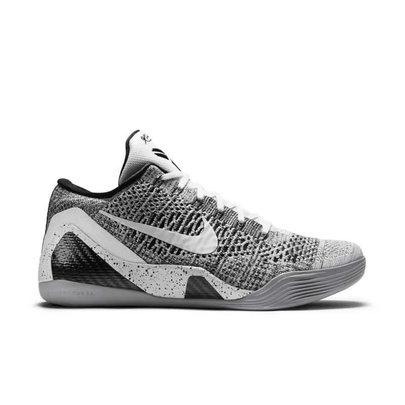 Nike Kobe 9 Elite Low Beethoven White/Black-Wolf Grey (639045-101)