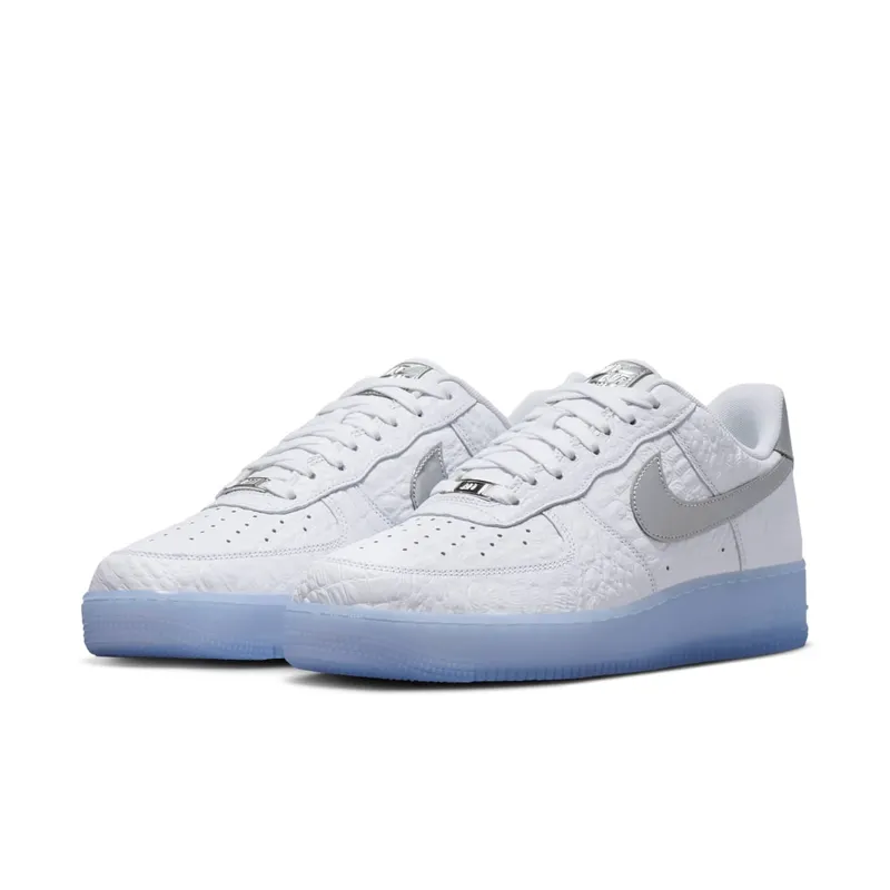 Nike Air Force 1 Low ’07 “Crocodile White Blue Tint” (IR1981-100)