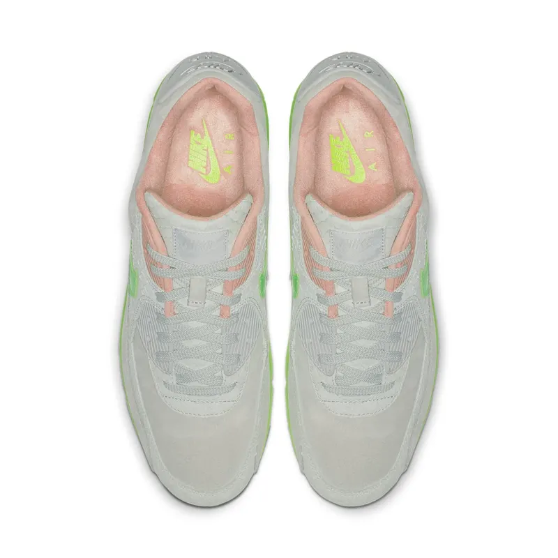Nike Air Max 90 New Species Pure Platinum/Electro Green-Bio Beige (CQ0786-001)