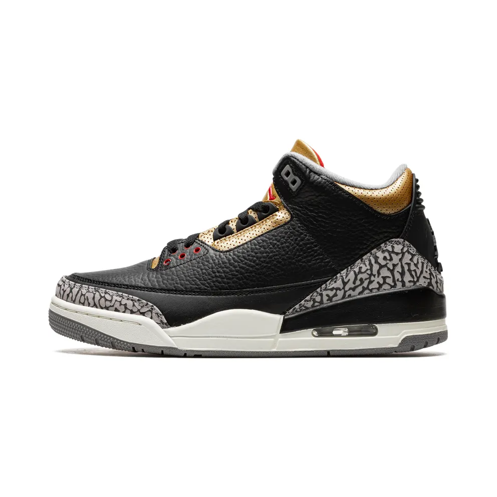 AIR Jordan 3 “Black Cement Gold” (CK9246-067)