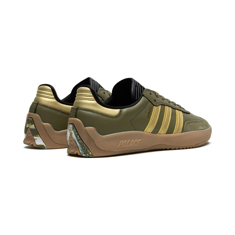 Adidas Puig Samba “Palace – Olive Gold” (HQ6100)
