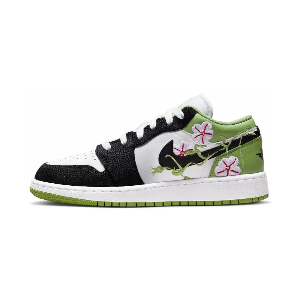 Air Jordan 1 Low SE GS “Floral” (DQ8389-100)