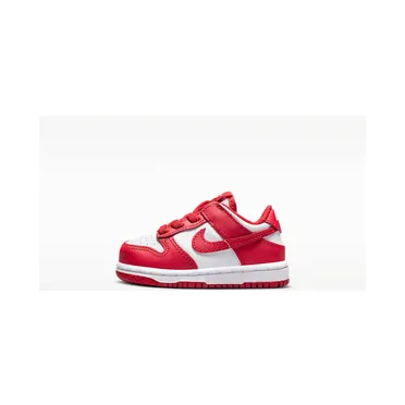 Nike Dunk Low “White / Red / University Red” (FB9107-119)