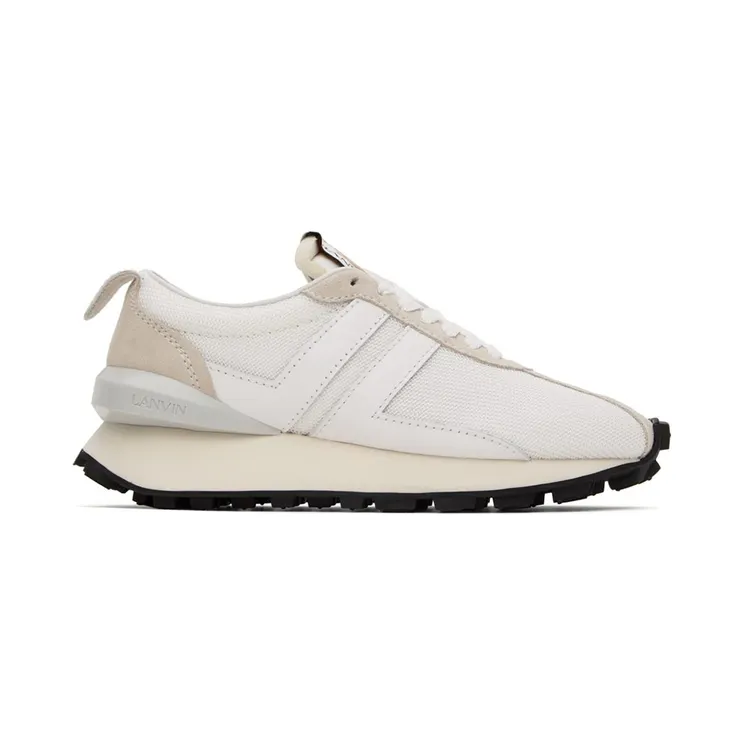 Lanvin Black Mesh Bumpr Sneakers (FW-SKBRUC-DRAG-H20)