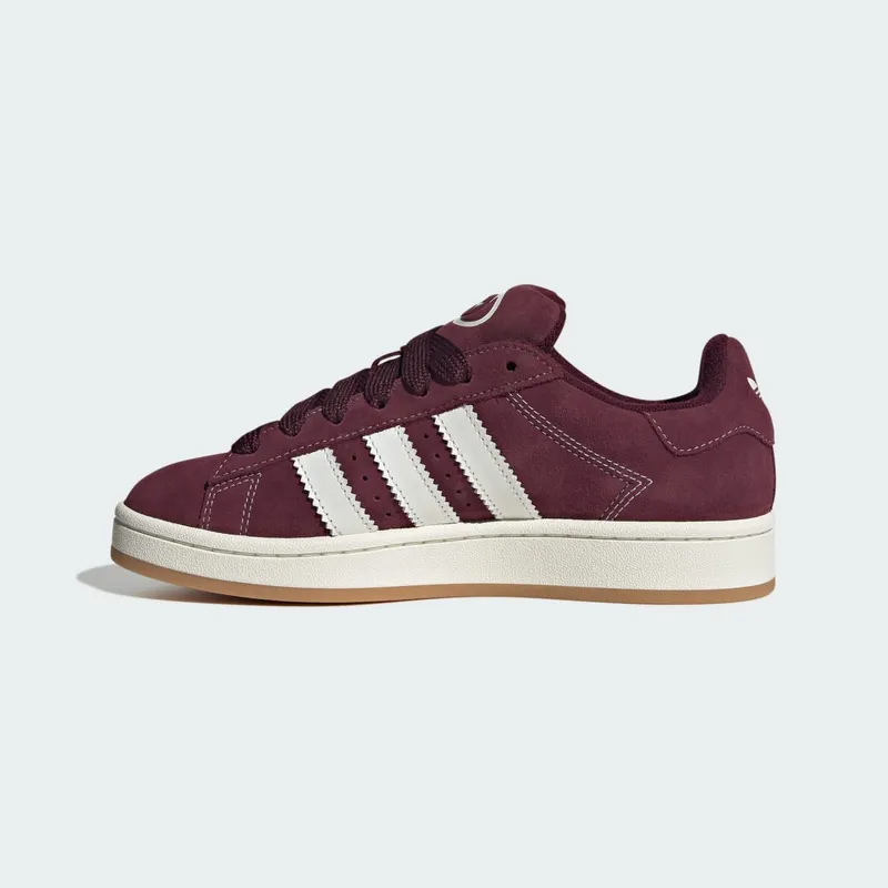 Adidas Campus 00s Maroon / Core White / Maroon (JS2761)