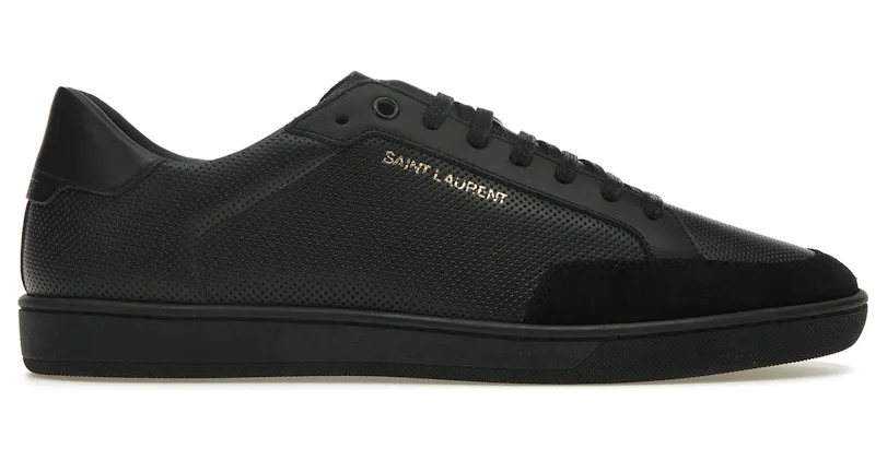 Saint Laurent Court Classic SL/10 Perforated Black (2)